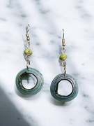 Kolczyki - Ekologiczne, ręcznie robione kolczyki z Afryki (Uganda)