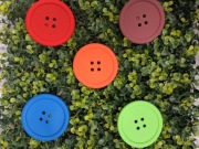 Podkładk/podstawkii pod kubek silikonowe XXL 10 cm zestaw 5 szt kolorowe