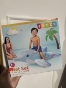 INTEX Wet Set – Duży Dmuchany Delfin 175 cm 