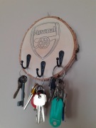 Arsenal Londyn. Wieszak na klucze. 
