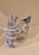 FIGURKA Płonne UK porcelana Dziewczynka Szkodnik z kolekcji Zimowy Ogród