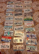 Tablica tablice rejestracyjne USA