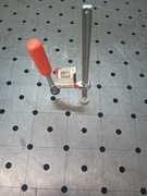 Ścisk,ściski spawalnicze kuty 250x80 fi16 lub fi28