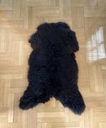 Brązowa skóra owcza L – naturalna, gęsta, krótkie włosie