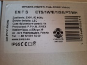 Oprawa oświetlenia awaryjnego Exit S ETS 