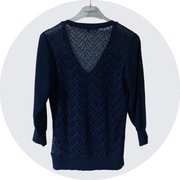 PREMIUM - FRENCH CONNECTION Elegancka bluzka z pięknymi plecami XS S M 