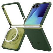 Spigen Nano Pop Mag MagSafe - Etui do Samsung Galaxy Z Flip 7 (Avo Green).