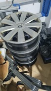 Felgi 16 cali plus kołpaki, 4 szt. 