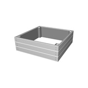 Podniesiona grządka kompozytowa 109x109x33 cm. Warzywnik z Grządkowo.pl