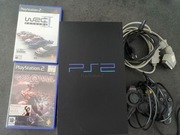 Playstation 2 + gry ( God of war, WRC) 