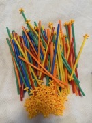 Duży zestaw klocków konstrukcyjnych