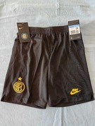 Inter Milan spodenki Nike 10-12 lat rozm. 137-147 cm czarne nowe z metkami