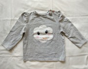 Bawełniana bluzka dziewczęca r. 98