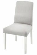 4x KRZESŁO IKEA HENRIKSDAL białe szare krzesła ze zdejmowanymi pokrowcami
