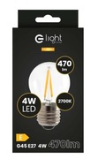 Żarówka Filamentowa LED 4W G45 E14 2700K EKZF022 Eko-Light