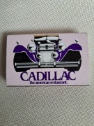 Unikatowe zapałki kolekcjonerskie Matchbox Cadillac . Japan !!