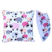 Poszewka 40x40 cm Owieczki i Baranki - Bawełna