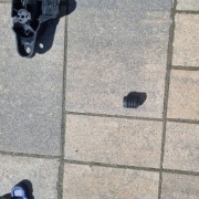 TESLA Model 3 amortyzator klapy tył.