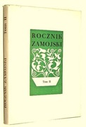 Rocznik Zamojski 2 Zamoyscy Rudomicz Maciej Rataj