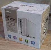 QNAP TS-212P – Niezawodny serwer plików NAS | RAID | USB 3.0