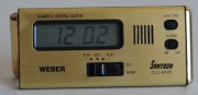 Stary zegarek cyfrowy z budzikiem Weber Santron CLC-6000 2