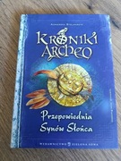 Kroniki archeo. Przepowiednia synów Słońca. Agnieszka stelmaszyk