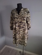 Koszula tunika sukienka mini bawełna 36 38 40 luźna jak len