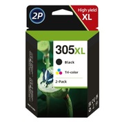 Zamiennik tuszu 305XL czarny i kolorowy do drukarek HP DeskJet