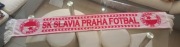 Szalik kolekcjonerski Sk Slavia Praga Czechy Z.Sosnowiec 