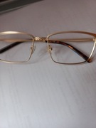 oprawki do okularów super lekkie z tytanu złote