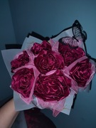 Bukiety z wstążki satynowej 