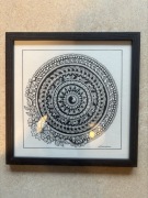 Obraz, grafika, mandala
