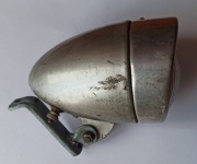 Lampa reflektor przednia rowerowa Vintage PRL 