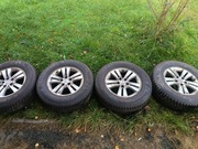 4 x koła  KIA  , opony  zimowe  KUMHO 215/70/ R 16 na felgach  alu.