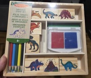 Melissa & Doug Zestaw stempli Dinozaury