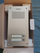 Stacja bramowa 2-abonentowa COMMAX DR-2UM + osłona natynkowa OS-6P COMMAX