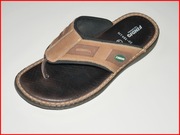 TANIO SALE klapki FINDIG The Original 44 japonki skóra naturalna SZYTE