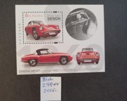 298**  BLOK czysty SYRENKA SYRENA SPORT - prototyp FSO 1960 r.