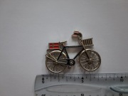 Magnes na lodówkę - 424g. DANIA Rower metalowy