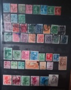 Zestaw starych znaczków