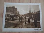 Fotos pocztówka Warszawa Praga ul. Targowa ok. 1915r. Reprodukcja 