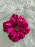 Gumka do włosów typu Scrunchies Standard Fuksja 