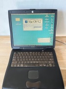 Apple PowerBook G3 Pismo 400 MHz – Mac OS 9.2 – 320 MB RAM – klasyk Apple
