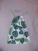 Worek z bawełny na buty do przedszkola i szkoły 