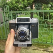 Fuji Fujica Super 6 Fujinar 75mm f/3.5 - mieszkowy dalmierz 6x6 na film 120