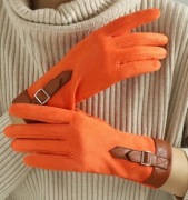 Dzianinowe rękawiczki z ekranem dotykowym