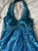 Sukienka balowa turkus rozm 38/ M