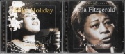 2xCD BILLIE HOLIDAY Love For Sale / ELLA FITZGERALD Classic Years
