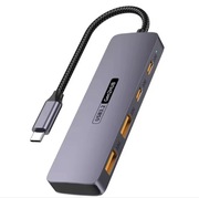 Hub szybki Adapter 4 w 1, 2 x USB 3.2 10 Gbps, 2 x USB C 10 Gbps