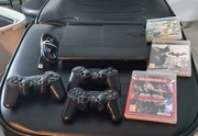 PlayStation 3 500Gb 3 Pady, 3 gry, okablowanie.